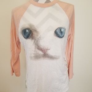 Nwot super soft raglan tee